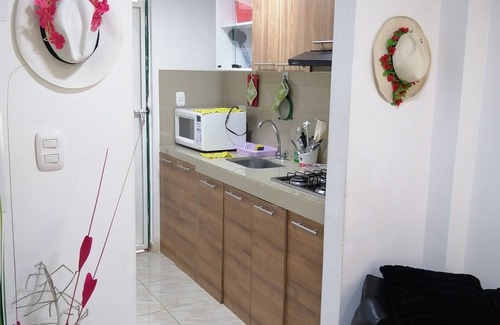 Salento Apartamento | Café de Colores con balcon