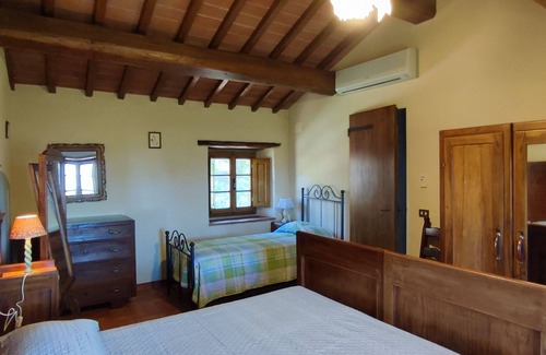 Loro Ciuffenna Otro | Cafaggio Primo, exclusive use of farmhouse with pool and a breathtaking view