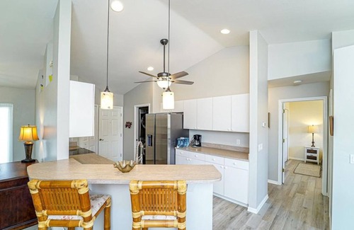 Lochmoor Waterway Estates Casa | Calling all boaters and fishermen! Canal front home with 10k lb boat lift!