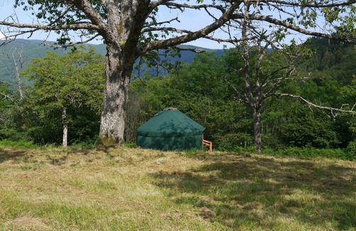 Laprugne Cabina | Calm and cocooning, the Yourte Coquelicot in Auvergne