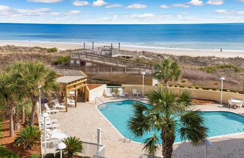 Litchfield by the Sea Casa | Cambridge 301 OV 3BR 3BA Kitchen Balcony