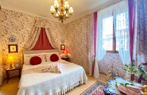 Castiglion Fiorentino Cama Y Desayuno | Camera Romantica con Giardino in Dimora Storica - B&B Palazzo Robicci