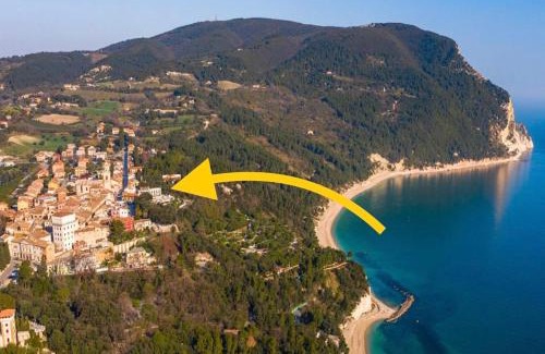Sirolo Casa | Camera Vista Mare Sunrise-Top Panorama-Only Adults