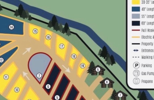 Ravalli County Otro | CAMP SULA - RV SPOT 13 , back in - partial hook up