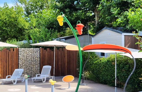 Saint-Antoine-de-Breuilh Casa | Camping Village La Rivière Fleurie**** - Premium 3-room mobile home for 4 people Air-conditioned