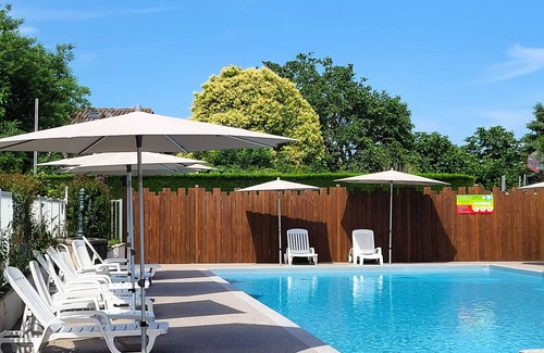 Saint-Antoine-de-Breuilh Casa | Camping Village La Rivière Fleurie**** - Premium 4-room mobile home for 6 people Air-conditioned