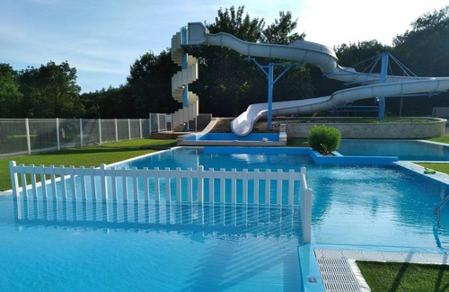 Saint-Mande-sur-Bredoire Casa | Camping le Lizot - Casa móvil 3 piezas para 4 personas