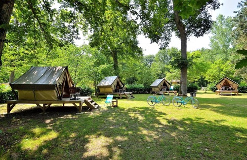 Combreux Casa | Camping Étang de la Vallée* - Nature Lodge 3 rooms 4 people Without sanitary facilities