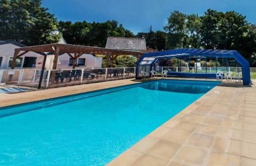 Plestin-les-Greves Casa | Camping 2 étoiles - Piscine - ccaba00