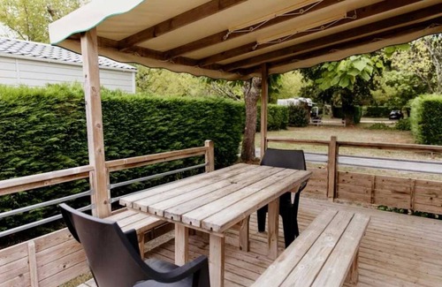 Saint-Laurent-de-Medoc Casa | Camping 4 étoiles - Parc aquatique - ccb0bdh