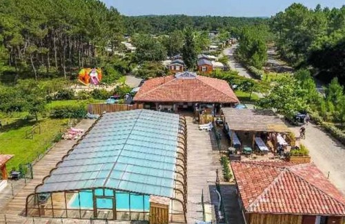 Saint-Michel-Escalus Casa | Camping 4 étoiles - Piscine - eebibe