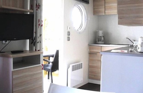 LHoumeau Apartamento | Camping Au Petit Puerto de Houmeau **** - Casa móvil Luna 2 habitaciones para 2 personas