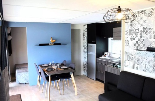 Sainte-Foy Casa | Camping Au Pré de l'Etang - Casa móvil Otello Duo Premium 3 habitaciones 4 personas