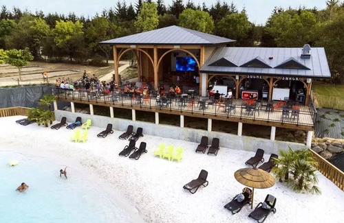 Aubigny-les-Clouzeaux Casa | Camping Campilô**** - Mobile Home Privilège TV LV Clim 3 rooms 4/5 people