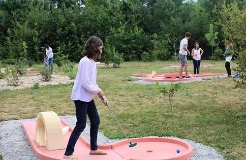 Aubigny-les-Clouzeaux Casa | Camping Campilo **** - 4-Room Premium Cottage for 6 People with Air Conditioning