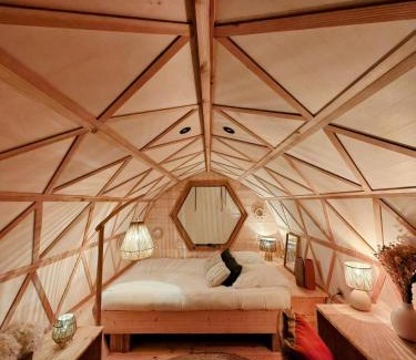 Lanas Otro | Camping de l'arche Roulotte géodésique