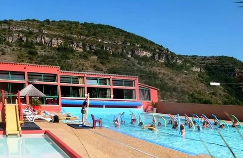 Saint-Rome-de-Tarn Casa | Camping de la Cascade **** - Mobil-home Nest TP air-conditioned (D/D) 4 persons