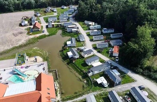 Noyelles-sur-Mer Casa | Camping de La Roselière ** - Casa móvil 3 piezas 4/5 personas