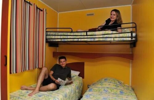 Peigney Casa | Camping de la Liez ***** - Chalet Elite 3 habitaciones 6 personas