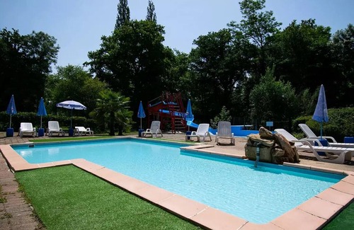 Saint-Honore-les-Bains Casa | Camping Les Bains *** - Mobilhome Super Venus 3 Habitaciones 4 personas