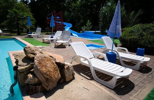 Saint-Honore-les-Bains Casa | Camping Les Bains *** - Mobilhome Super Venus 3 Habitaciones 4 personas