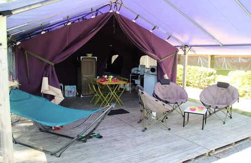 Asserac Casa | Camping Pont Mahé *** - tienda Aloha 3 habitaciones 5 Personas
