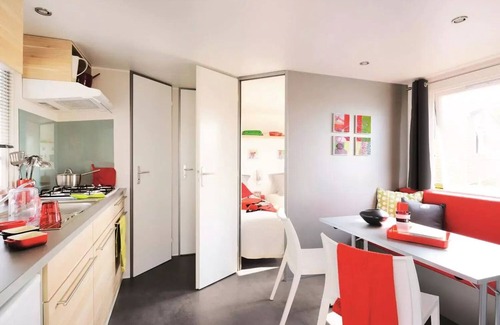 Asserac Casa | Camping Pont Mahé *** - Casa móvil Sinner 3 habitaciones 4 Personas