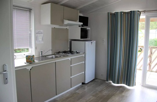 Asserac Casa | Camping Domaine de Pont Mahé *** - Casa móvil Logia Bay 3 habitaciones 4 Personas