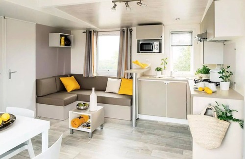 Asserac Casa | Camping Domaine de Pont Mahé *** - Casa móvil Super Cordelia 4 Habitaciones 6 Personas