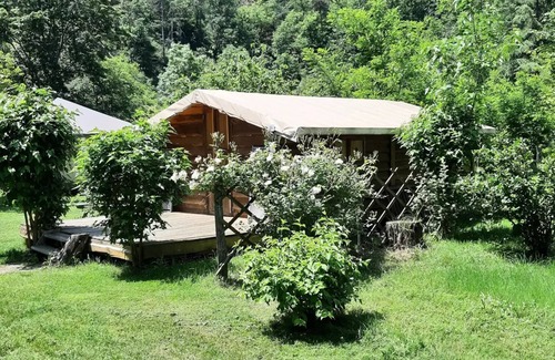 Arlebosc Casa | Acampar viaducto ** - cabaña de madera 3 habitaciones 4 Personas