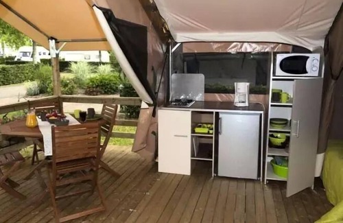 Landry Casa | Camping l'Eden de la Vanoise *** - Bungalow lona Victoria 3 habitaciones 5 personas