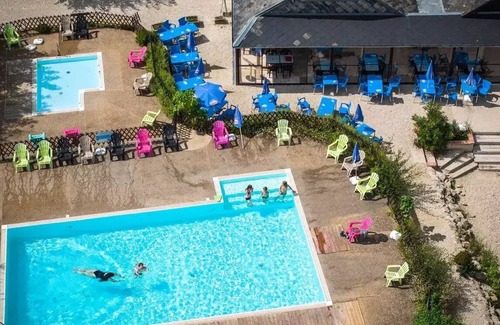 Seillac Casa | Camping Ferme Pédagogique de Prunay**** - Mobile home Zen TV 3 rooms 4/5 people