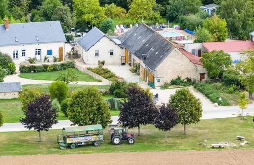 Seillac Casa | Camping Ferme Pédagogique de Prunay**** - Mobile home Zen TV 3 rooms 4/5 people