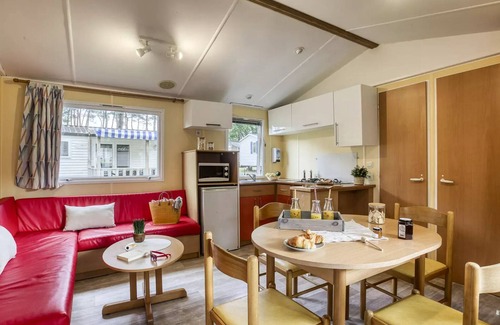 Cenac-et-Saint-Julien Casa | Camping Romanée Le Lou Castel**** - Comfort mobile home 3 rooms 4 people