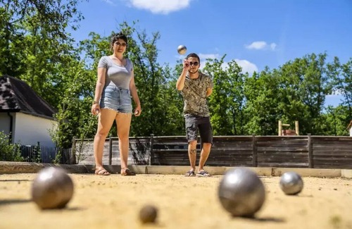 Cenac-et-Saint-Julien Casa | Camping Romanée Le Lou Castel**** - Comfort mobile home 3 rooms 4 people