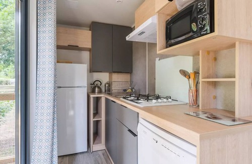 Saint-Julien-de-Concelles Casa | Camping Seasonova du Chêne ** - PRESTIGE COTTAGE 3 bedrooms 6 persons