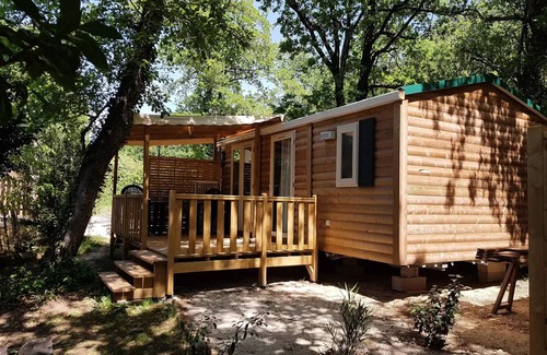 Saint-Paul-Trois-Chateaux Casa | Camping de la Colline *** - 2 bedroom mobile home COMFORT air conditioning EVO 24 and 29 5 people