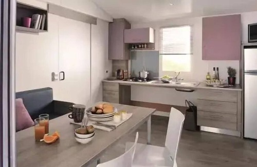 Saint-Paul-Trois-Chateaux Casa | Camping de la Colline *** - 2 bedroom mobile home GRAND COMFORT HELIOS air-conditioned PMR 6 people