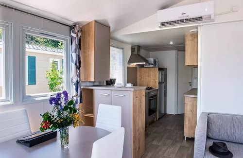 Chorges Chalet De Esquí | Camping l'Ecrin du Lac *** - Chalet 3 Rooms 4 People Air Conditioned + TV