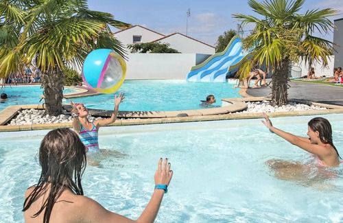 Brem Sur Mer Casa | Camping L'Océan ***** - Cottage Grand Confort TV 3 habitaciones 4 personas 2 baños