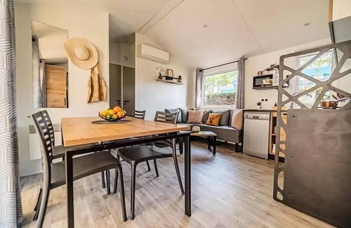Brem Sur Mer Casa | Camping L'Océan***** - Quattro 5 room mobile home 8 people Jacuzzi
