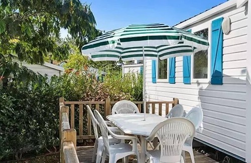 Camiers Casa | Camping La Dune Blanche*** - Classic 4-room mobile home for 6 people