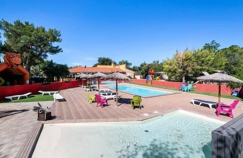 Nefiach Casa | Camping La Garenne *** - Casa móvil premium de 4 habitaciones para 6/8 personas