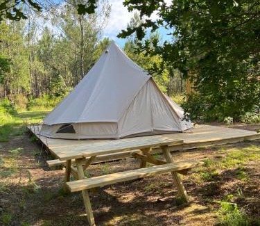 Carcans Otro | Camping la Kahute - Tente tipi au coeur de la fôret