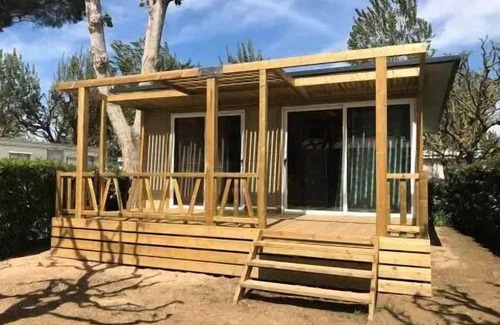 Serignan-Plage Chalet De Esquí | Camping La Maïre *** - Chalet for 6 People
