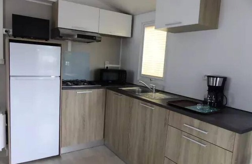 Fouesnant Casa | Camping La Roche Percée **** - Comfort mobile home 3 rooms 4/5 people