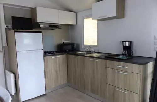 Fouesnant Casa | Camping La Roche Percée **** - Comfort 3-room mobile home for 4 people
