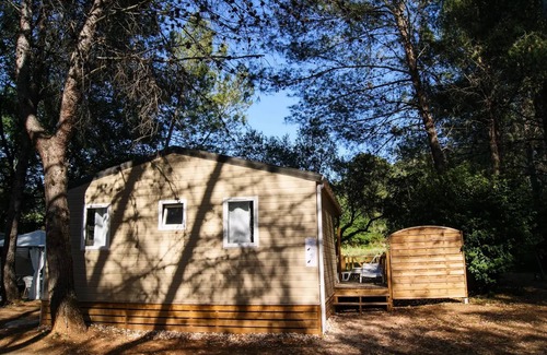 Carqueiranne Chalet De Esquí | Camping Le Beau Vézé **** - Chalet Vanille 4 habitaciones 6/8 personas