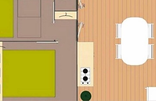 Balleroy Casa | Camping Le Clos de Balleroy *** - Casa móvil Tithome 3 habitaciones 4/5 personas