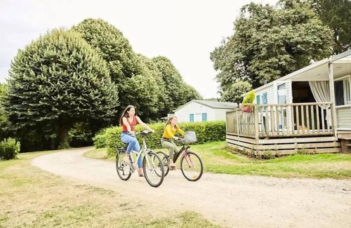 Saint-Nicolas des Eaux Casa | Camping Le Clos du Blavet *** - Lodge Moorea 1 room 2 people Without sanitary facilities